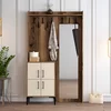 HANAH HOME Cipelarnik sa čivilukom Berlin BC Walnut Cream