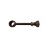 Nosač za drvenu garnišnu 28mm,18cm orah
