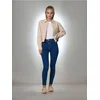 Sinsay - High waist farmerke - mornarsko