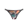 SUNSEEKER Bikini hlačke smaragd/marelica/črna/bela