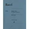 RAVEL:SONATE FOR VIOLINE G-DUR