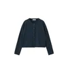 MANGO KIDS Pletena jopa EMMA temno modra