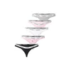 Calvin Klein Underwear Tangice svetlo siva / roza / črna / bela