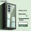 Koolife Maska za mobilni telefon Samsung Galaxy S23, Providna