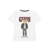 Guess Majica L6RI11 K8HM4 Bela Regular Fit