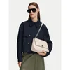 Ročna torba Tory Burch Charlie Quilted Shoulder Bag 185828 Bež