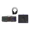 White Shark GC-4103 CHEYENNE 4u1 gejmerski komplet tastatura+optički miš+gejmerske slušalice+podloga za miš crni