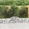vidaXL vidaXL Obokane gabion košare 18 kosov 200x30x40/60 cm pocinkano železo, (20982014)