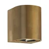Nordlux - LED spoljno zidno svetilo CANTO 2xLED/5,5W/230V IP44 mesing