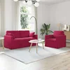 Set sofe 2 pcs Vinska crvena 158 x 78 x 80 cm Baršun