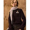 Sinsay - Oversize džemper sa primesom vune - dark grey jeans