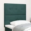 vidaXL vidaXL Naslon za glavo S pritrdilnimi gumbi Temno zelena 90 cm Žamet, (22052700)