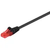 MicroConnect Kabel CAT6 U/UTP 15m, črn PVC Omrežni, AWG 26/7