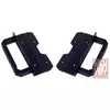 SilverStone RA01B, durable rackmount ear kit, black (GD01/GD03/LC10-E/LC13-E/LC16M/LC17/LC18/LC20)