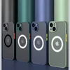 Maska za Samsung A06/ A065F Matte Mag Case crna