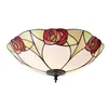 Endon 64182 - Plafonsko svetlo Tiffany INGRAM 2xE27/60W/230V prečnik 45 cm