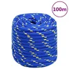 vidaXL Vrv za čoln moder 16 mm 500 m polipropilen