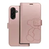 MEZZO Book case preklopna torbica za SAMSUNG GALAXY A36 5G Teddy Bear Rose Gold