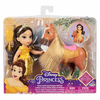 Jakks Pacific punčka Disney Princess mala Belle 15 cm in Phililpe 221574