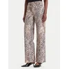 Guess Jeans hlače W6BA1A W4343 Rjava Wide Leg