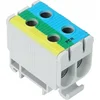 Tracon Electric KONEKTOR ZBIRALNIC Modra Rumena Zelena 2 x 6-50 mm2 160 A TRACON FLEAL-50/2KZS