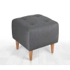Atelier del Sofa Tabure 43x43cm, Sivo