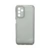 Maska za telefon TRANSPARENT COLOR za Samsung A04s, Siva