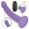 Intense Eddie Vibrator with Suction Cup & Remote Control Purple