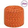 Vidaxl vidaXL Jadralna vrv, oranžna, 8 mm, 25 m, polipropilen