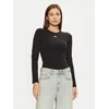 Tommy Jeans Bluza DW0DW20178 Črna Slim Fit