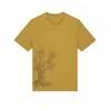 Life-Tree Majica Fairwear Organic Olive Tree rumena