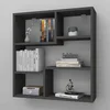 Hanah Home zidna polica Myra09, 70,8 cm, antracit