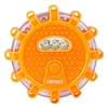 shumee Avtomobilska zasilna svetilka z LED funkcijo bliskavice, polnilna, 12SMD+3SMD, 650mAh (baterija), rdeča, amio-04673