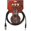 Klotz B2MP1-0100 - mikrofonski kabl sa Klotz MXLR i balansiranim 6,3mm konektorom