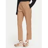 Weekend Max Mara Hlače iz tkanine Elfo 2625786011 Rjava Regular Fit