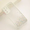 Maska Frame Glitter za Samsung A15 4G/ A155F/ A15 5G/ A156B bela