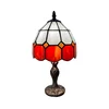 Brilagi - Tiffany vitražna stona lampa SIENNA 1xE27/60W/230V