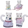 Sylvanian families snow leopard family ( EC5814 )