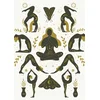 PLAKAT Joga za domači studio 50x70 cm meditacija