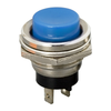 Vgradno stikalo tipkovno modro off-(on) 2A 250V