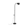 Podna lampa 1xE27/40W/230V crna