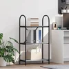 Polica Siva Sonoma 60 x 30 x 109 cm Konstruirano drvo