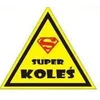 Nalepka za čelado Super Dude 1 kos.