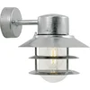 Nordlux - Spoljna zidna svetiljka BLOKHUS 1xE27/60W/230V IP54 srebrna