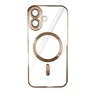 Silikonska futrola Magsafe Iphone 17 ZLATNA