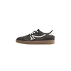 Pull&Bear Nizke superge BAMBA temno rjava/bela