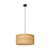 Luster na sajli ALBA 1xE27/15W/230V fi 40 cm braon/crna
