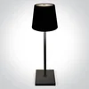 STOLNA LAMPA 3,5W WW PUNJIVA PREKO USB IP54 DIMM CRNA