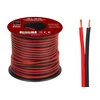 73-340# Zvočniški kabel 2x0,22mm črno-rdeč 25m