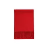 GOBI Cashmere Šal Unisex Cashmere Fringed Scarf rdeča